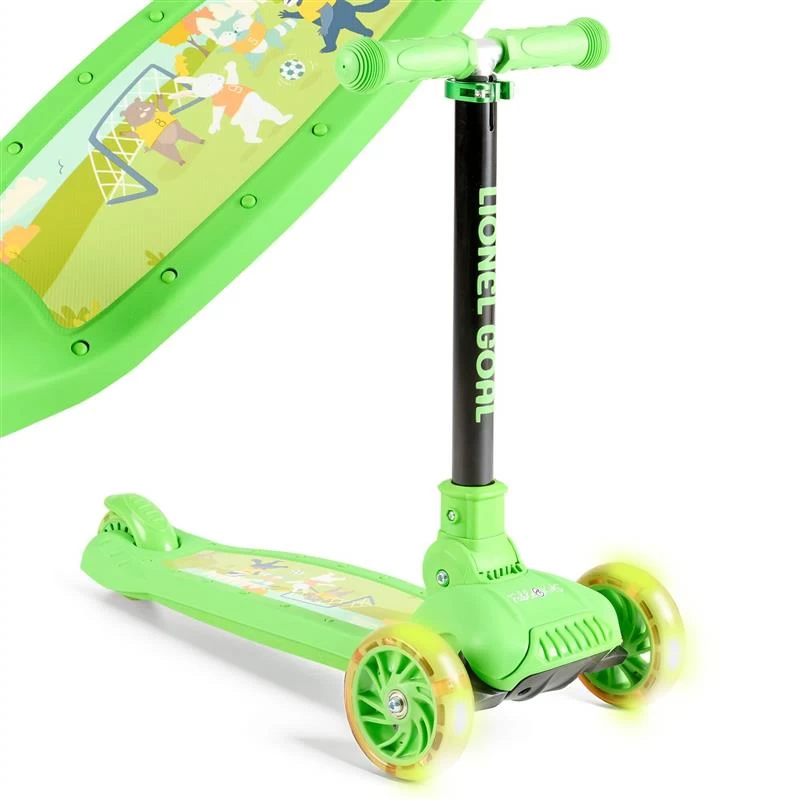 Xe trượt scooter trẻ em bánh xe phát sáng LED - Phiên bản LIONEL GOAL