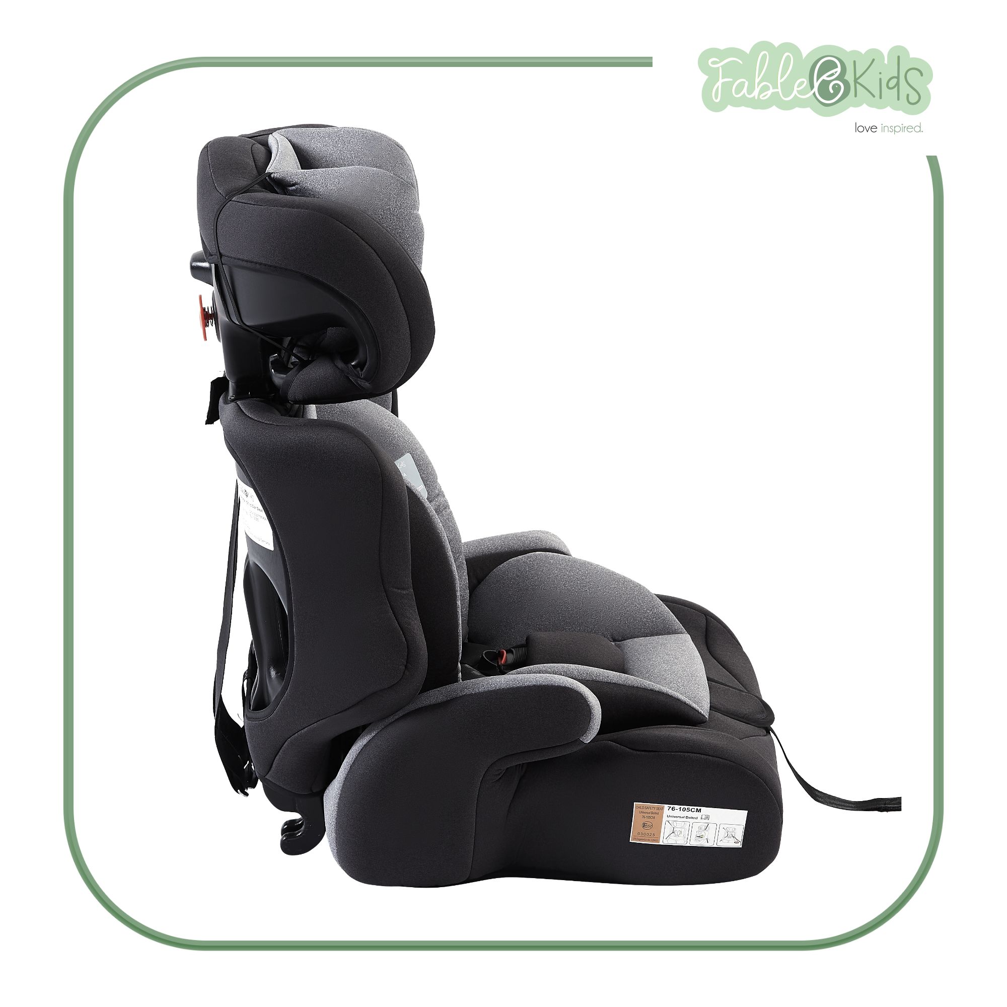 Autokindersitz Mika Grau 2