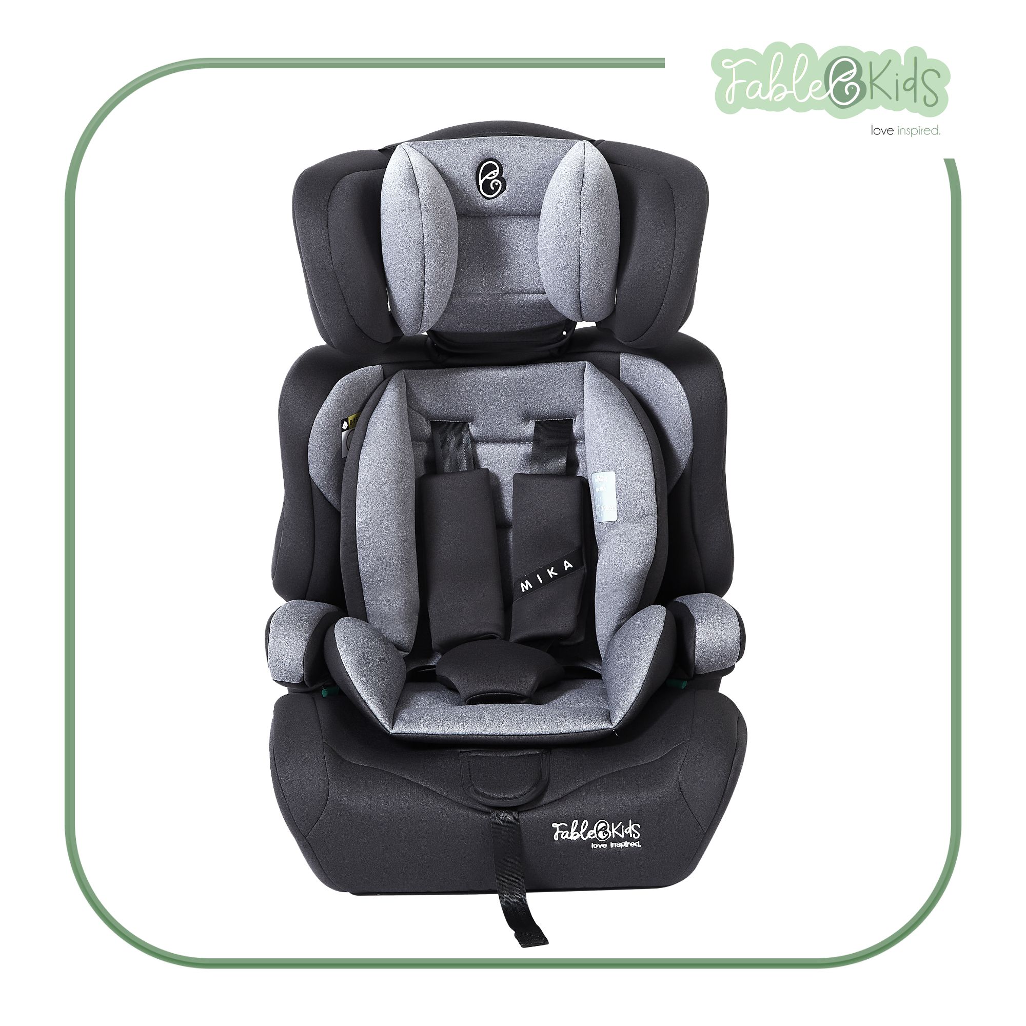 Autokindersitz Mika Grau 2